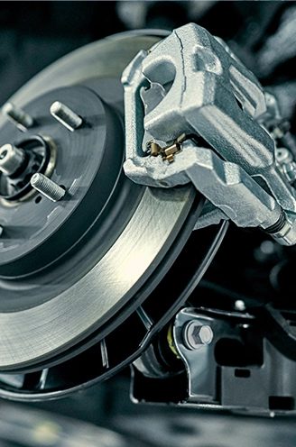 Brake disc and caliper